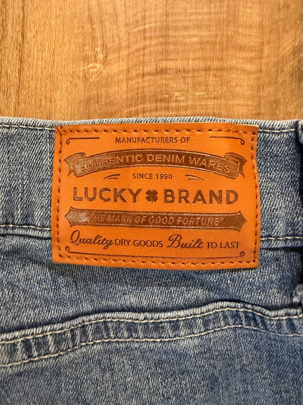 Lucky Brand Jeans 223 Straight 32x29 Blue Jeans - Picture 5 of 6